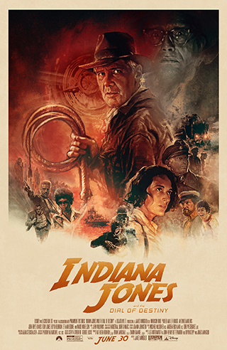 Indiana Jones and the Dial of Destiny movie poster